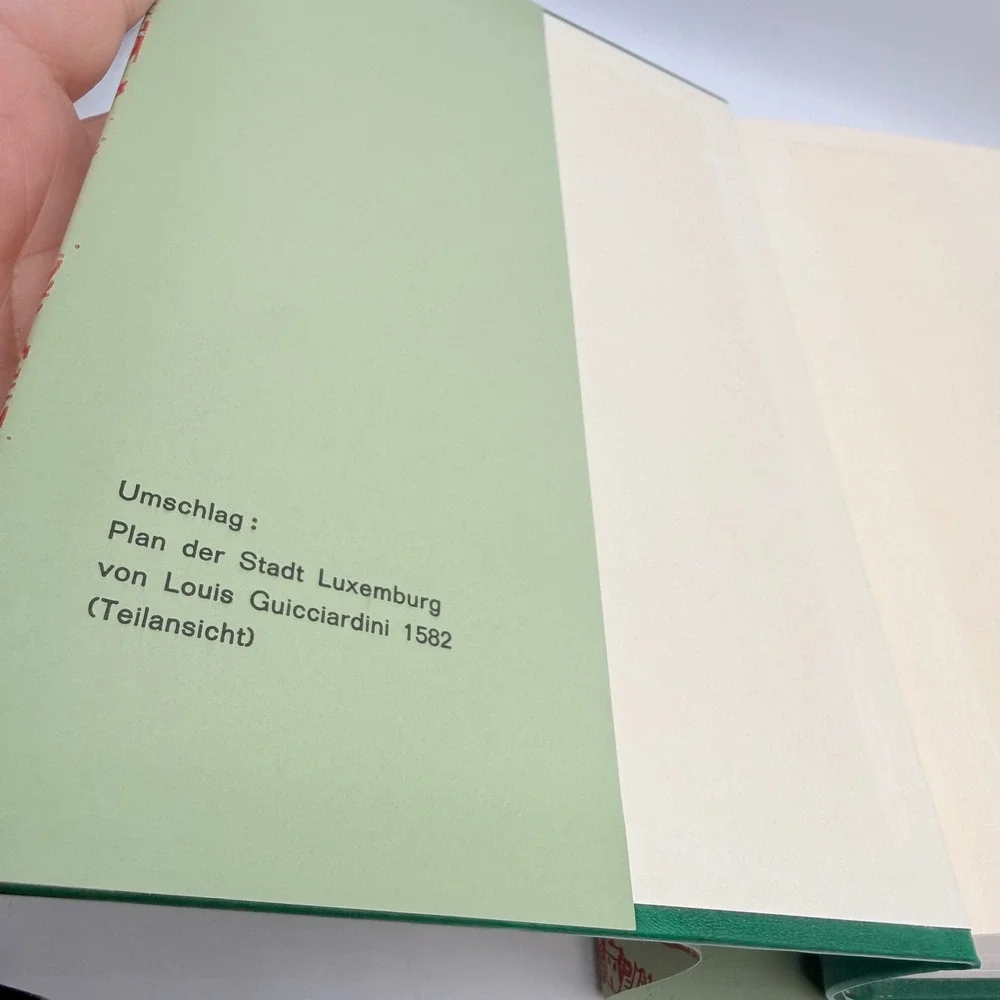 Chronik der Stadt Luxemburg 963-1443 Francois Lascombes German History Book